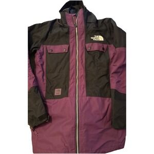 M The North Face X Vans Balfron Snow Jacket Mens DryVent 2L Purple Black